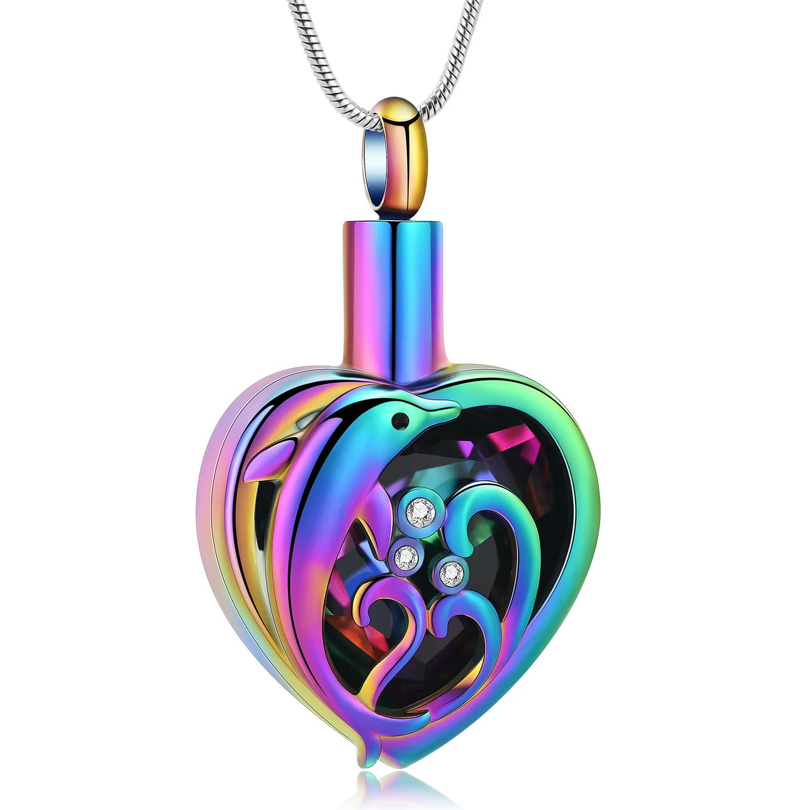 Bijoux de crémation pendentif urne cœur pour un hommage au quotidien