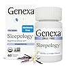 Genexa Sleepology for Adults | Melatonin Free Sleep Aid | Promotes Rest | Natural Vanilla & Lavender Flavor | Certified Organic & Non-GMO | Homeopathic Remedy Made Clean | 60 Chewable Tablets