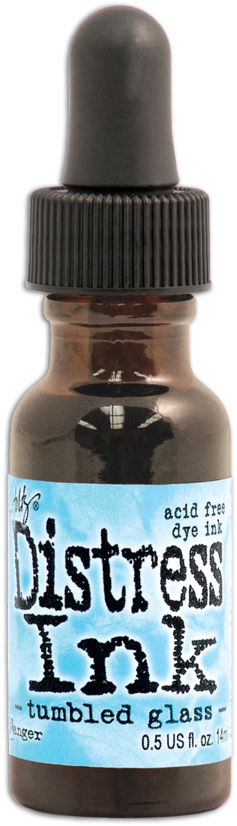 Ranger DRI-27300 Tim Holtz Distress Ink Reinker, 0.5 oz, Tumbleweed Glass