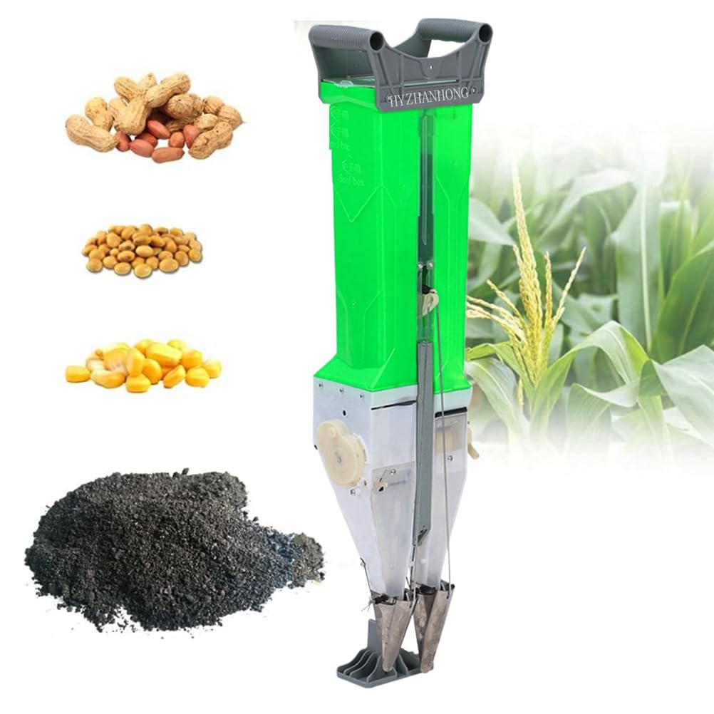 Semoir Manuel à Main, semoir agricole Multifonctionnel de maïs, d'arachide et de soja utilisé pour la Plantation de Fleurs, de Plantes, de légumes et de fertilisation