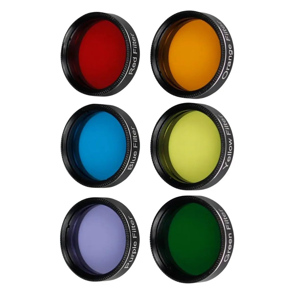 Accesorios para telescopios de 6 colores intercambiables de 1.25" 8