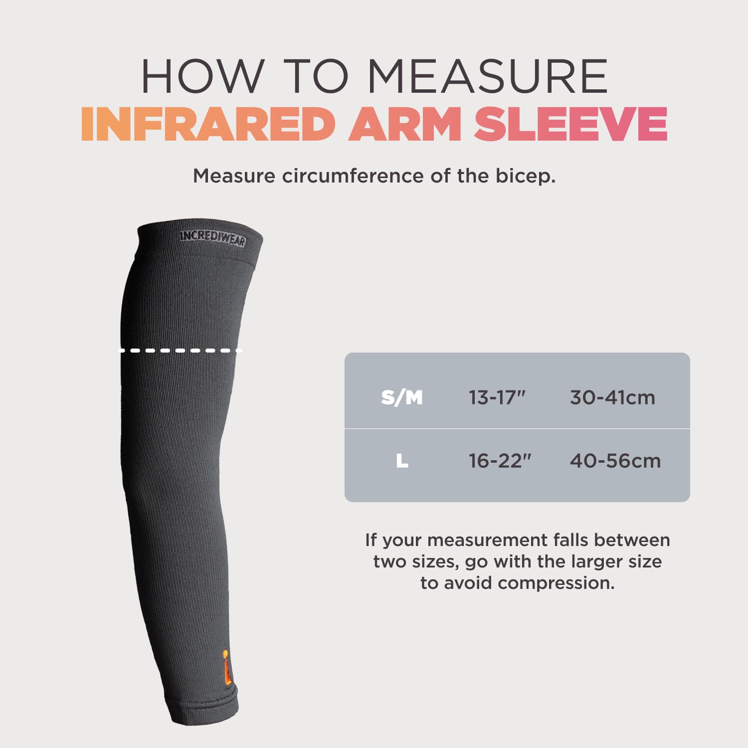 Incrediwear Sleeve Sleeve Unisex adulto (Pack de 1)