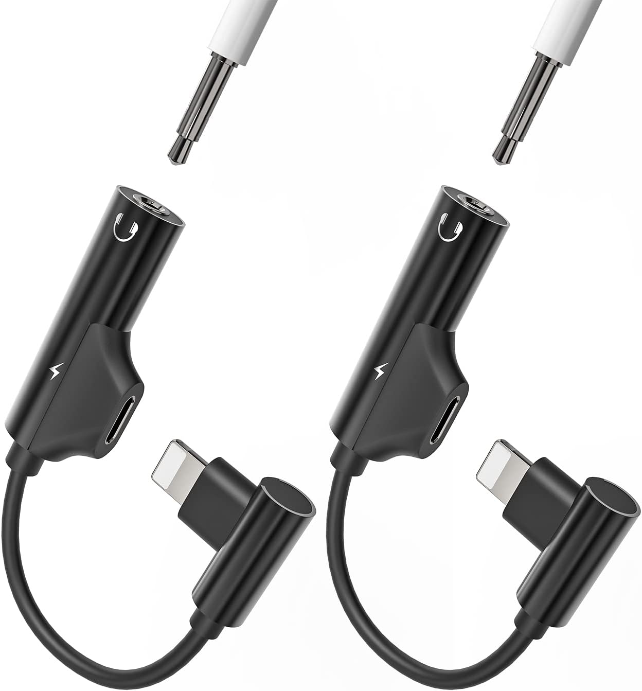 Iphone Headphone Adapter Lightning to 3.5mm Jack AUX Dongle