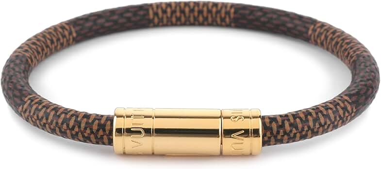 ルイ　ヴィトン　バングル　ブレスレット　茶色　LOUISVUITTON ブラウン LOUIS VUITTON 並行輸入 ルイヴィトン ブレスレット Louis