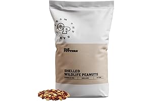 Old Potters Wildlife Shelled Peanuts: Nutritious Feast for Squirrels and Wildlife