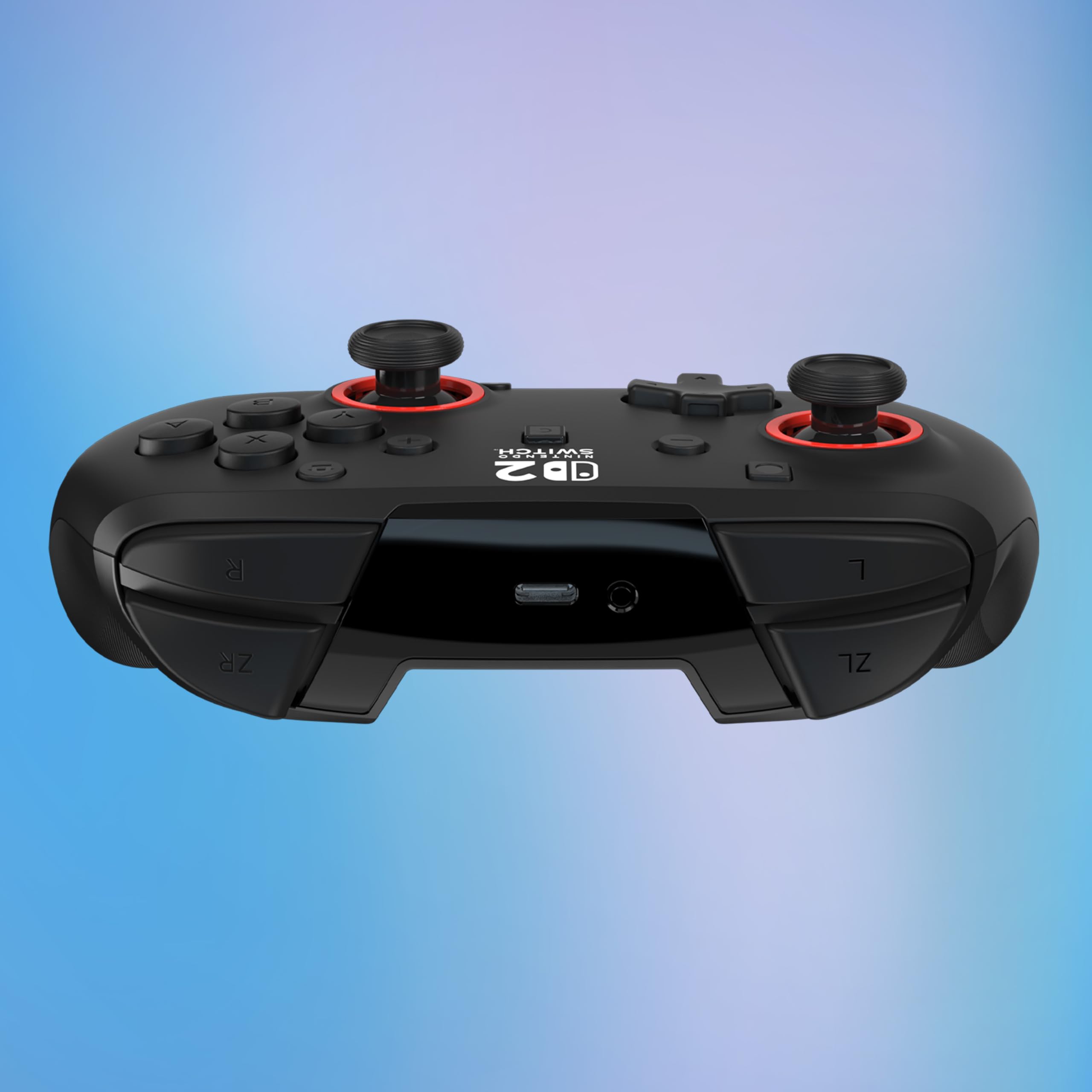 Turtle Beach Rematch Schwarz Kabelloser RGB-Gaming-Controller für Nintendo Switch 2