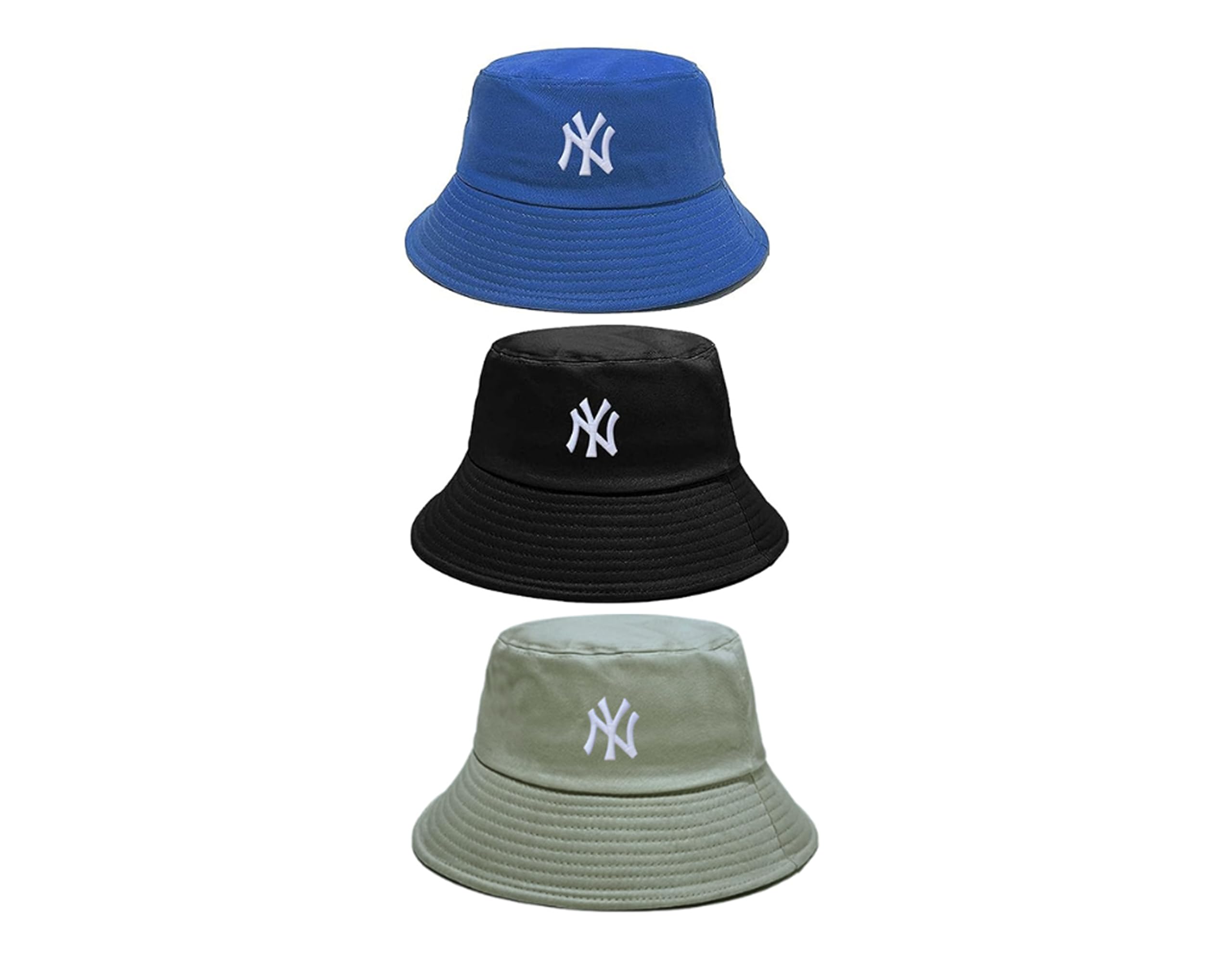 CLASSYMESSINy Bucket Hat Unisex Cotton Summer Hat Travel Bucket Hat Beach Sun Hat Outdoor Cap for Men and Women Hat Black White hat Cow hat and More Colors