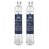 EDR3RXD1 Refrigerator Water Filter, Compatible with 4396841, KAD3RXD1, WHR3RXD1, 4396841, 4396710, Filter 3, 46-9083,46-9030, 9030, 9083 Refrigerator Water Filter, 2 Pack