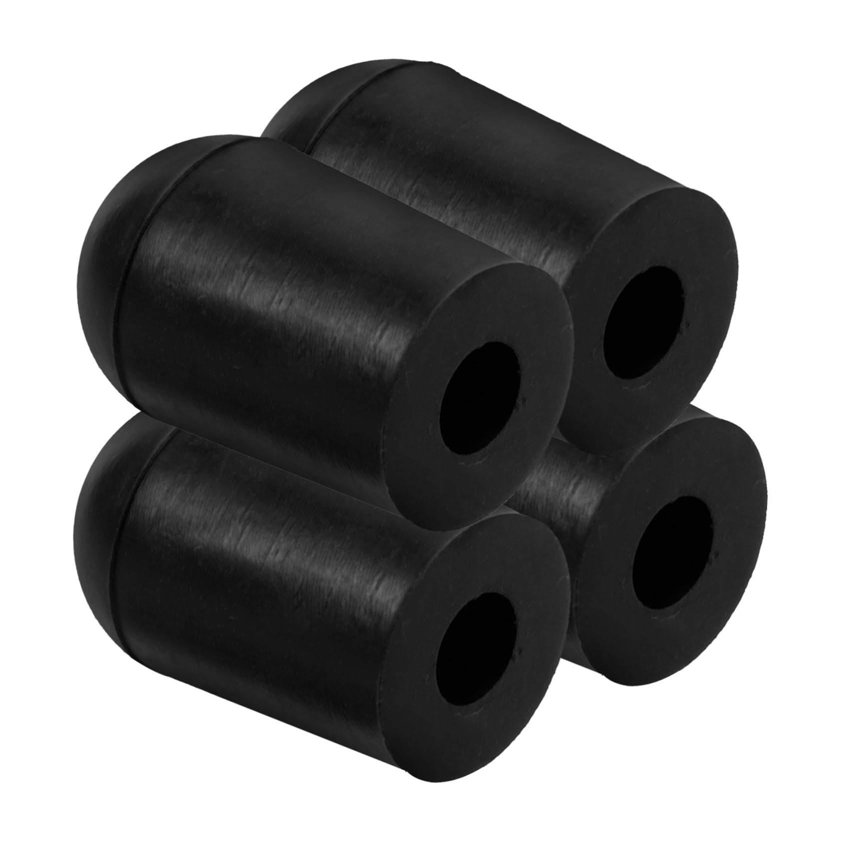 COSMEVIVI Cello Endpin Stopper Set 4pcs Bass Endpin Leather Pad Cello Supply Musician's