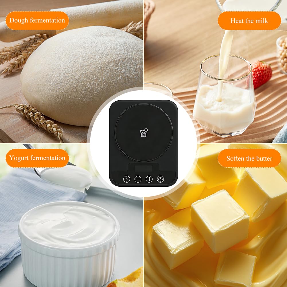 Lievito naturale set base 21-49°C timer 12 ore regolazione 1°C nero