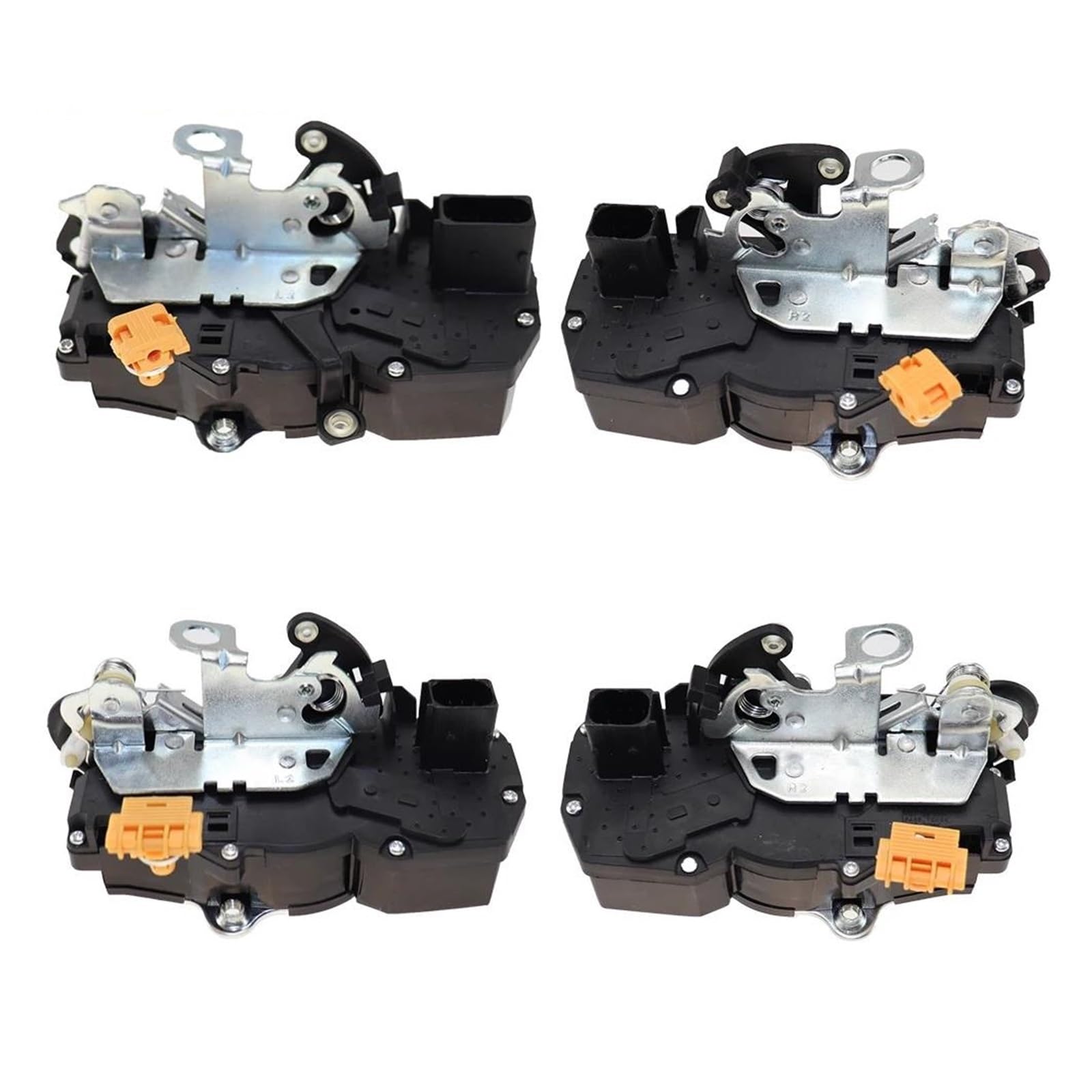Maltay 4 Sides Car Door Lock Actuator Door Lock Actuator Mechanism 931-303 For Gmc For Sierra 1500 2500 3500 For Yukon Xl 1500 2500 2007-2014(4 Sides)