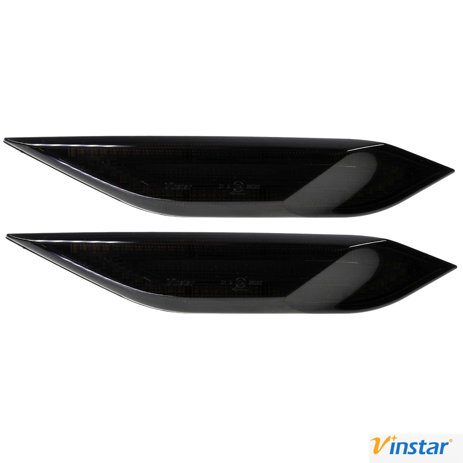 VINSTAR 2X Seiten Blinker Smoke getönte LED passend kompatibel mit Porsche Cayenne 92A 2010-2014