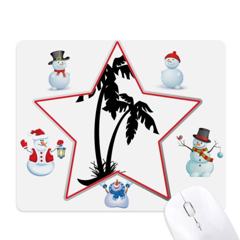 Tapis de souris cocotier étoile élégant finition soignée pour pc