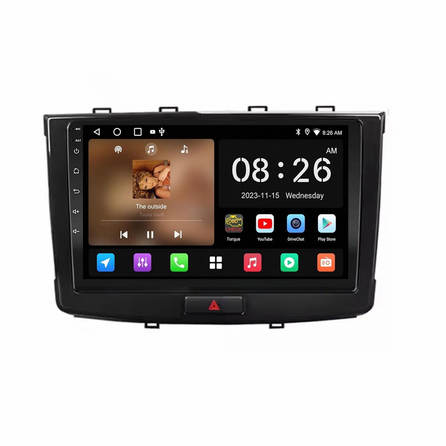 Radio Samochodowe Z Ekranem Dotykowym dla Haval H6 2016 2017 2018 9 Inches Android 15 Radio Samochodowe Podwójne Steering Wheel Controls Dla, 4 Core 2G+32G