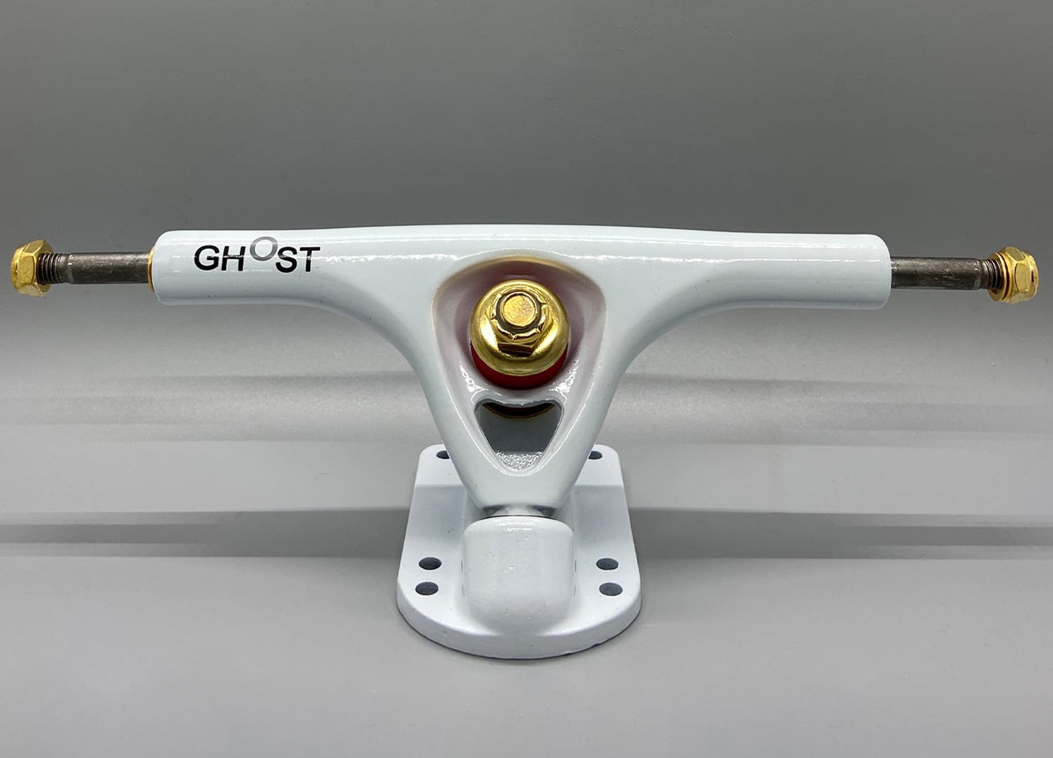 GHOST BOARDS: Longboard Trucks, 180mm/50 Degree, Set of (2) Trucks. These Long Board Trucks Fit All longboards. Great Riding Experience and Longboard Dancing, or Down Hill