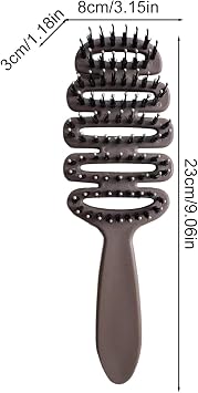 Detangling Brush for Thick Hair Soft Boar Bristle Haircare Comb Head