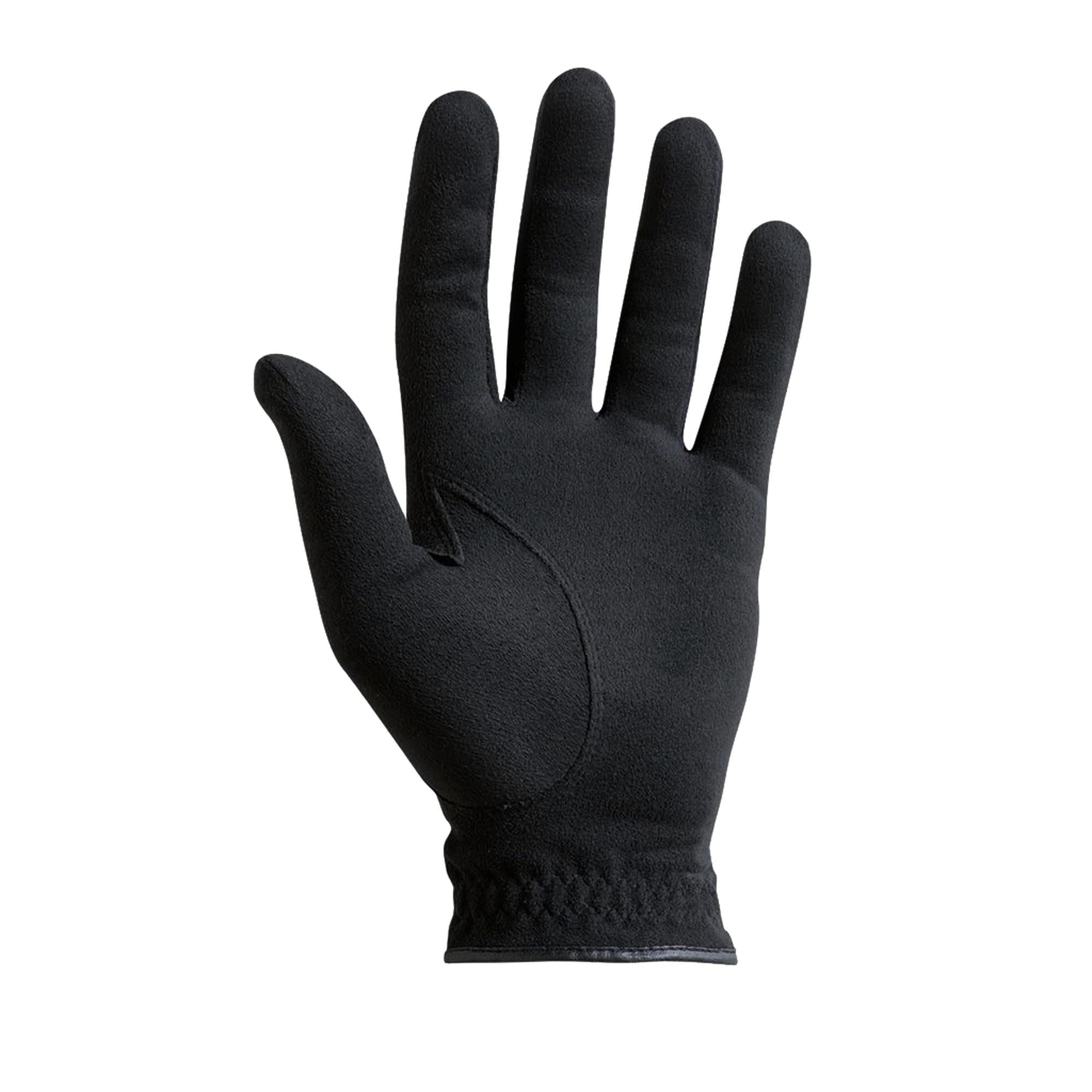 FootJoy RainGrip - Guantes de golf para hombre, color negro, talla M, par
