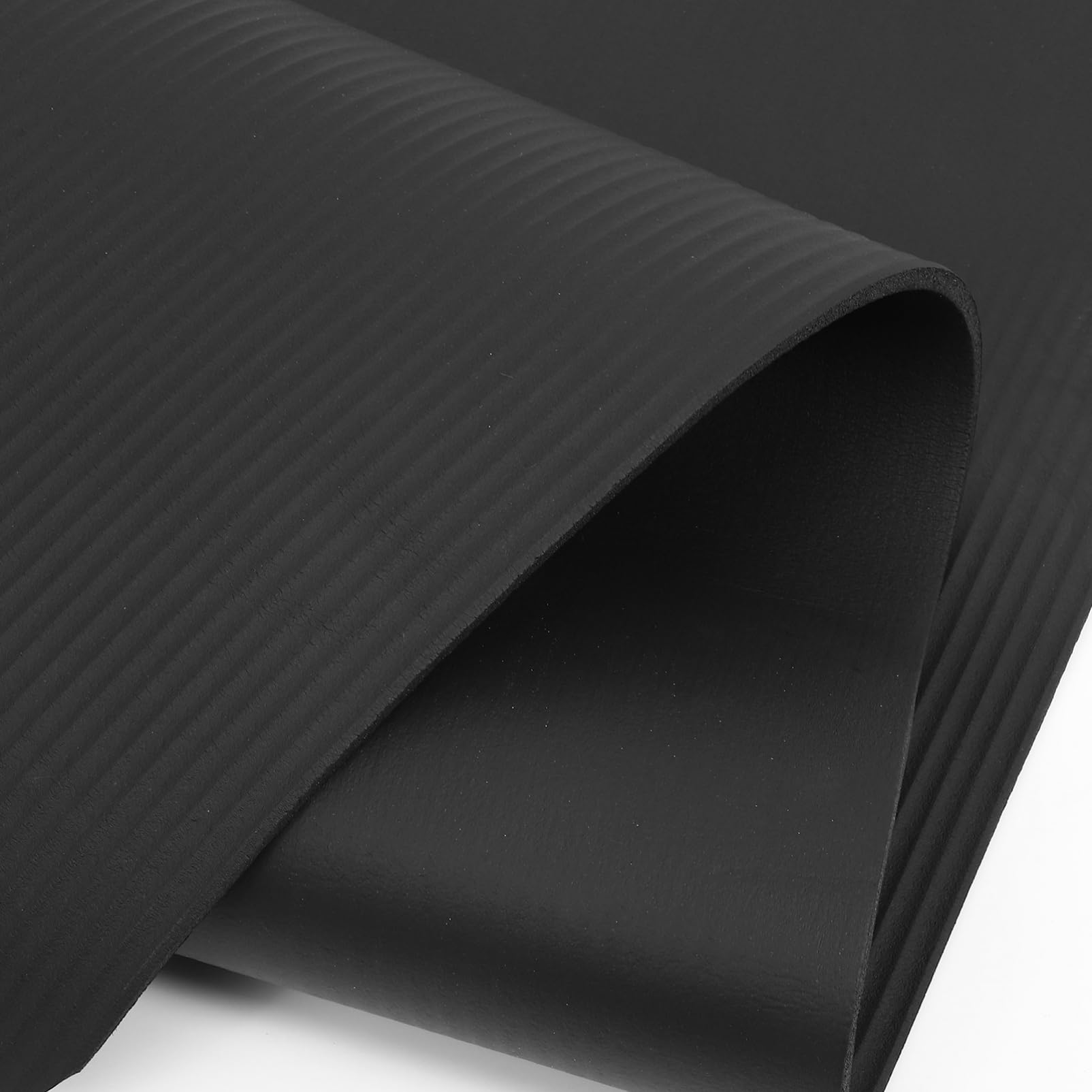 Happyyami Tappeto per Tapis in Nbr Nero, Antiscivolo per Palestra