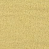 Terry Cloth Yellow Fabric By The Yard