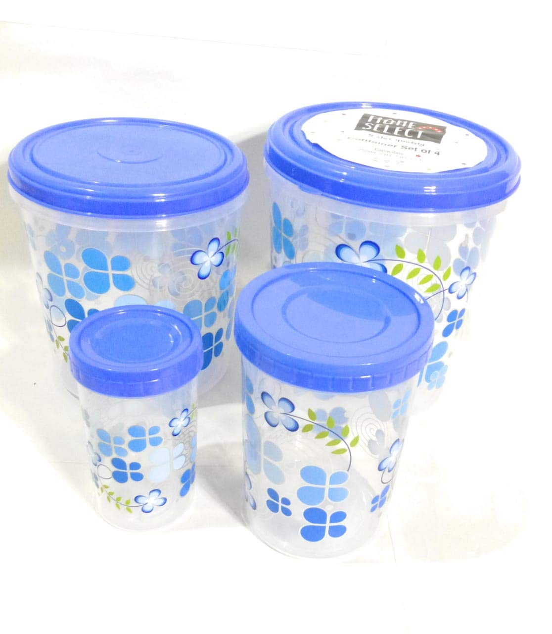 Maxim world Containers for Kitchen Set Of 4 (7.5 litres,5 liters,2