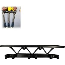Juggling Prop Club Holder Rack with Shelf for Juggling Balls Wall Mount Organizer for Juggling Clubs & Juggling Accessories