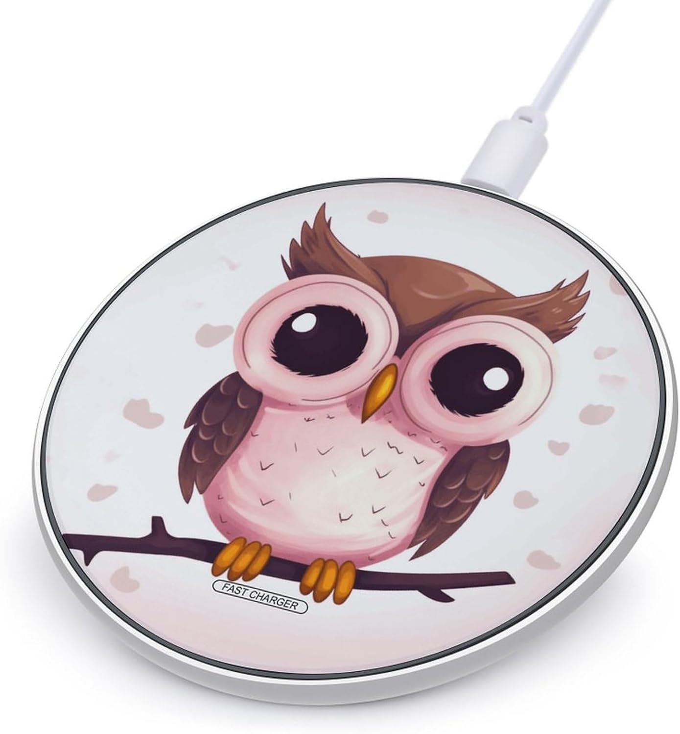 Portable Wireless Charger Aluminum Alloy Frame with Indicator Light