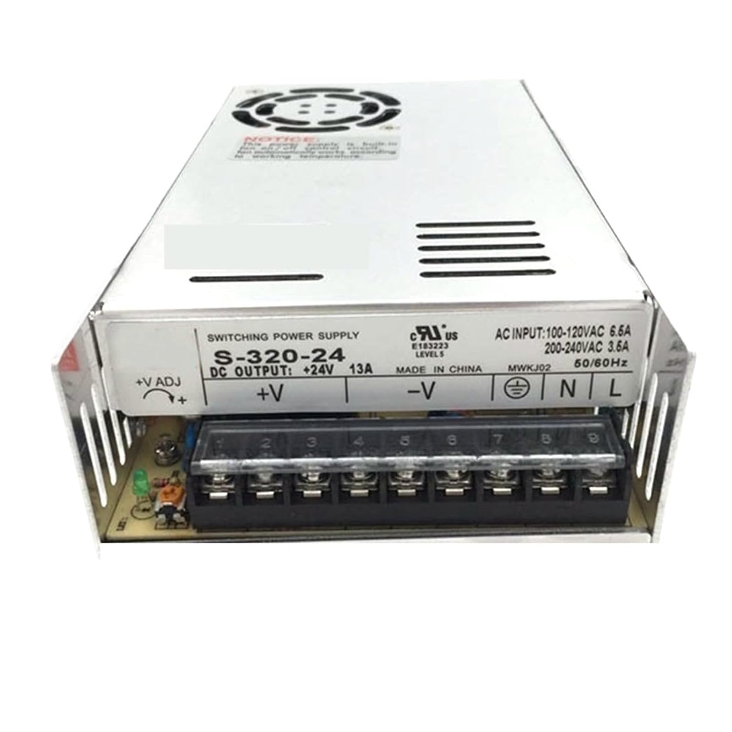 1pc Single Output Switching Power Supply Unit 320W AC to Converter S-320-5 S-320-12 S-320-15 S-320-24 S-320-36(13.5V_320W)