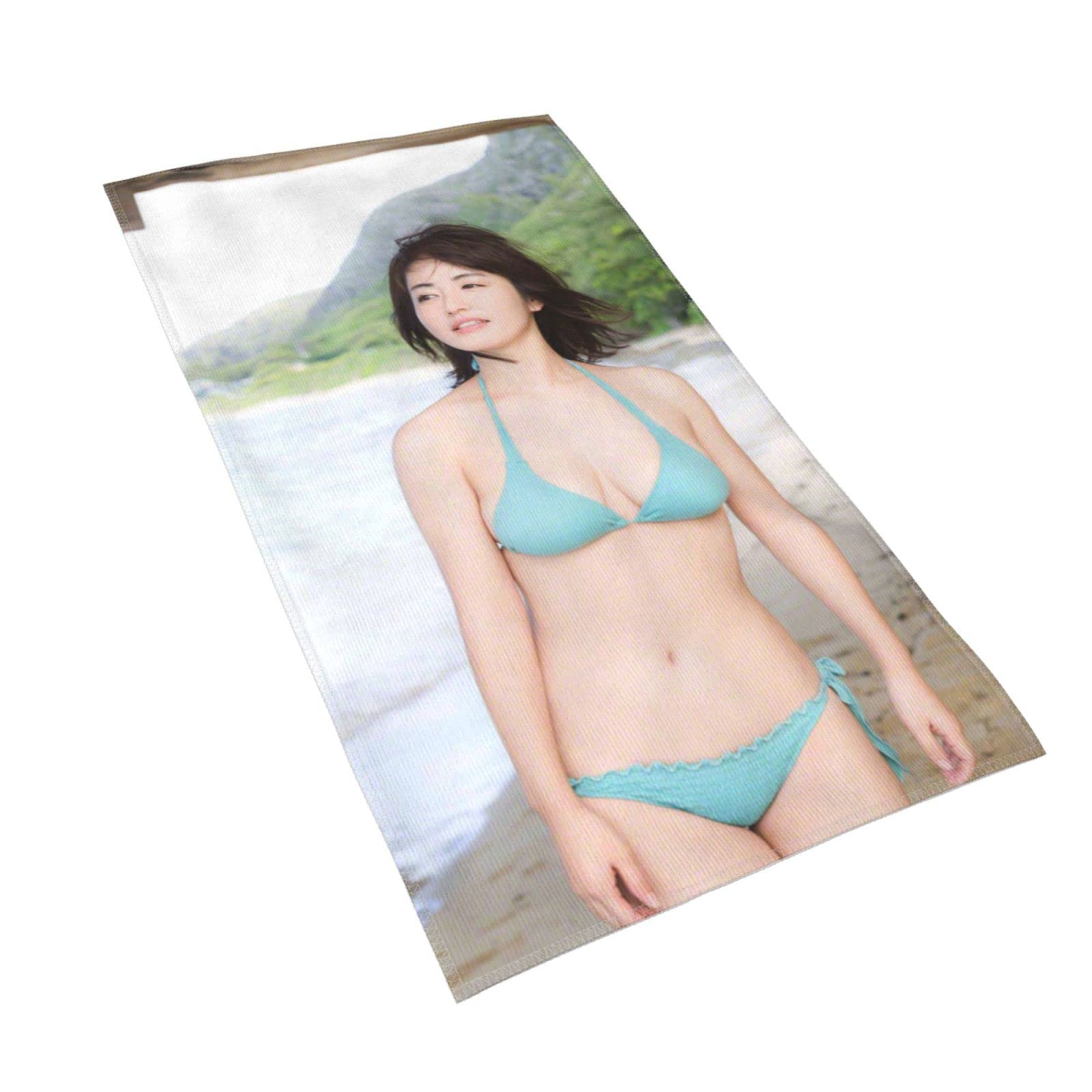 Amazon｜磯山さやか (6) フェイスタオル多機能 快適で柔らかい ビーチ