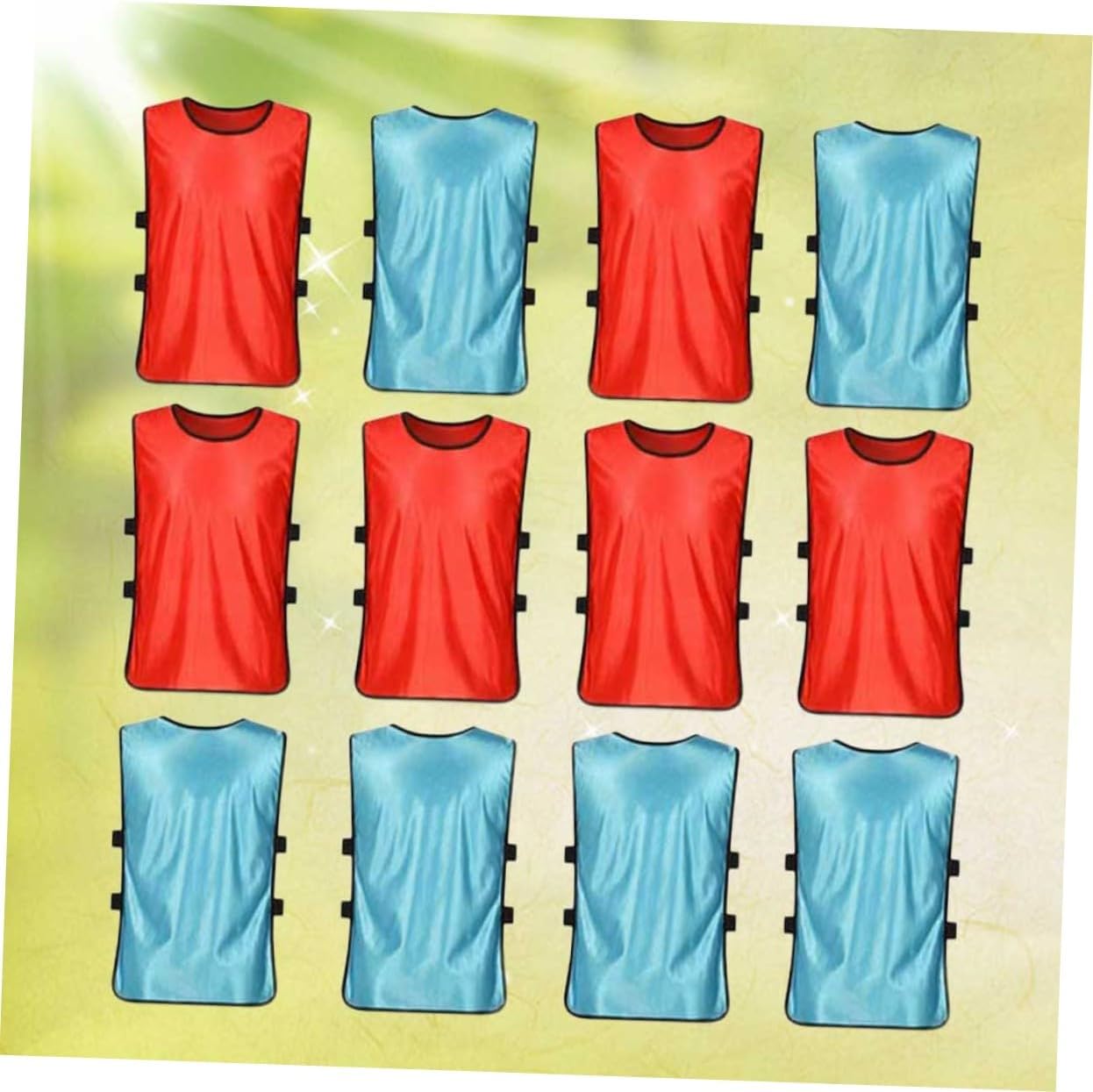 12pcs Summer Vest for Boys and Girls Boy Girl's Sleeveless Shirt Youth Training Vest Soft Lightweight