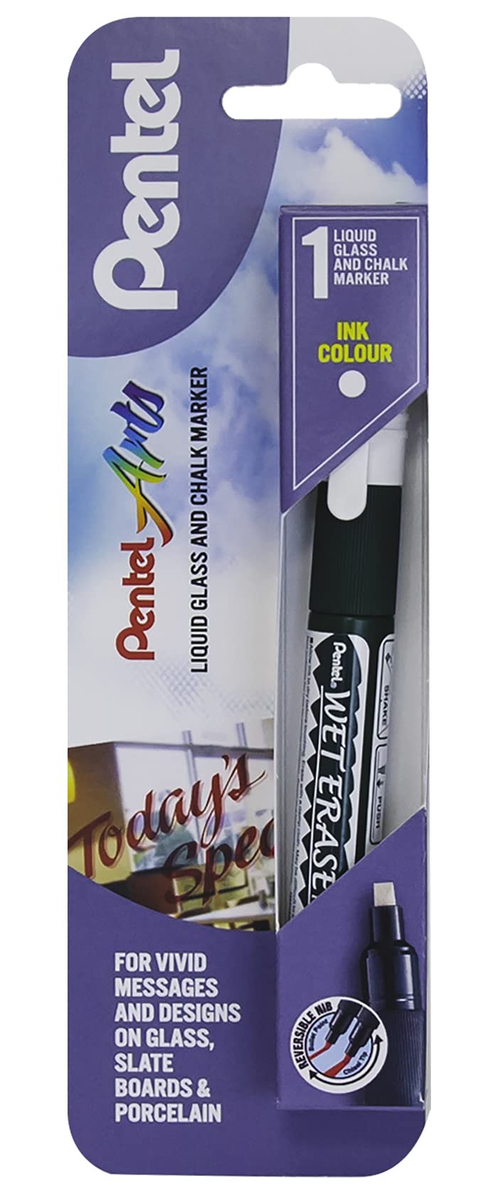 Pentel Arts Chalk Wet Erase Marker