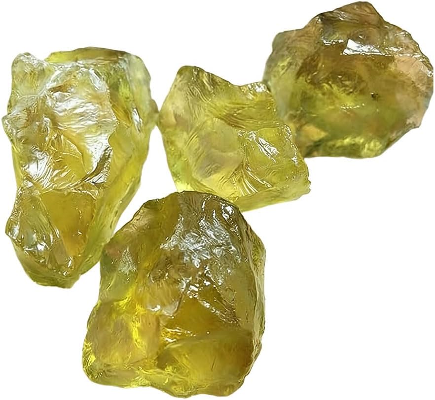 Wixine 100g Brazil's Beautiful Natural Topaz Rough Mineral Crystal Specimens