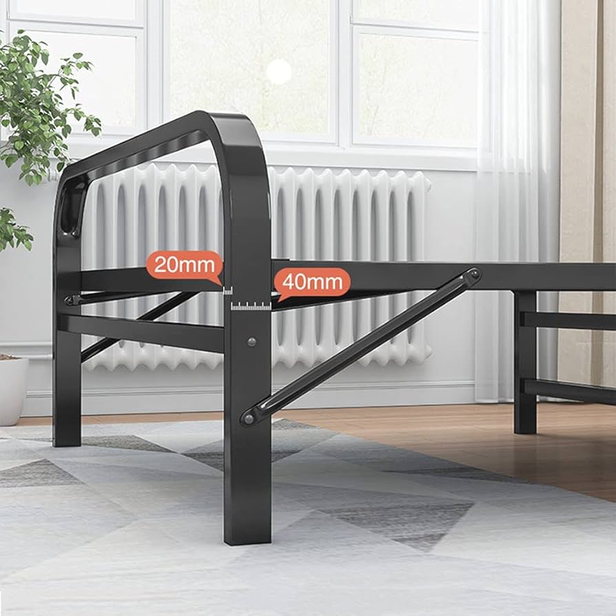 折りたたみベッドシングル Amazon｜折りたたみベッド 無垢材のベッド1.2mの家庭用シンプル