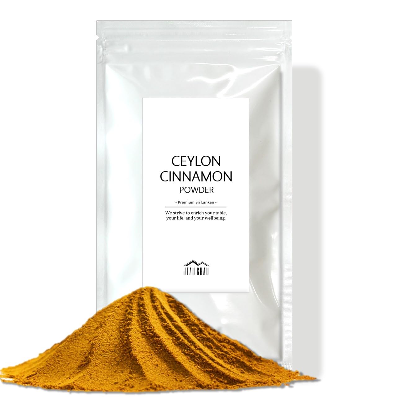 JEAU CHAU セイロン シナモンパウダー 100g (スリランカ産 シナモン Cinnamon) 無添加 無農薬/スパイス