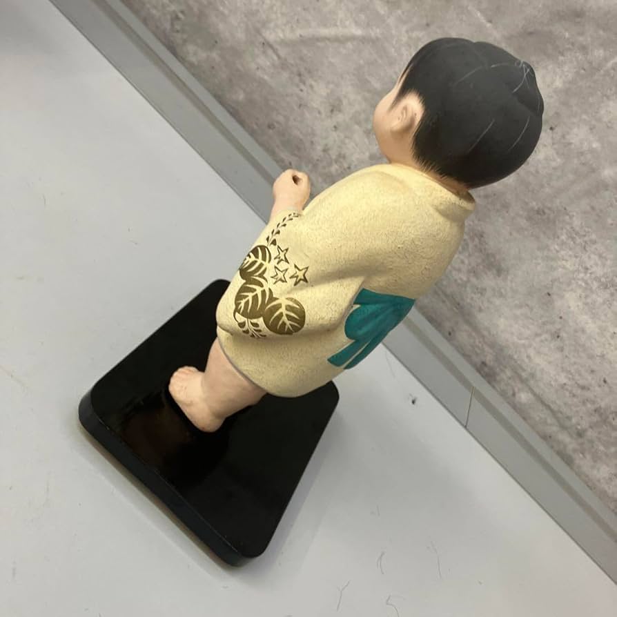 Amazon.co.jp: レトロ 博多人形 伝統工芸品 陶器製 赤ちゃん ベビー