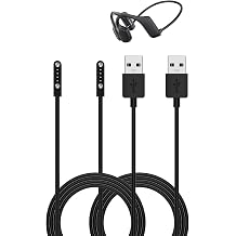 for MINISO MS158 Swimming Headphones Charger Cable, Magnetic Type-A Fast Charging Cord Replacement Accessories 2-Pack