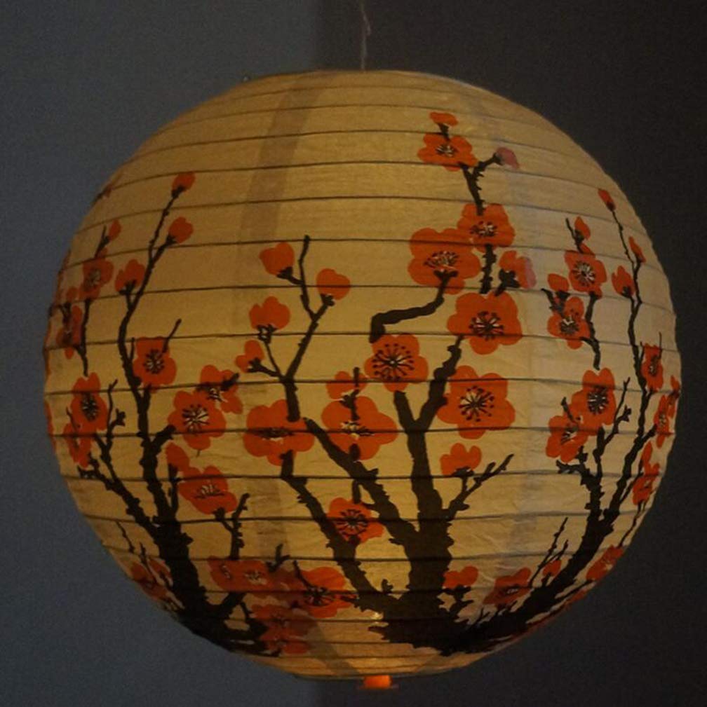 BEISHIDA 10 Lanterne Di Carta Bianche - Set Dimensioni Miste Da 10 A 30 Cm, Lanterne Cinesi Giapponesi Da Appendere, Decorazioni Per Feste, Matrimoni, Compleanni E Natale