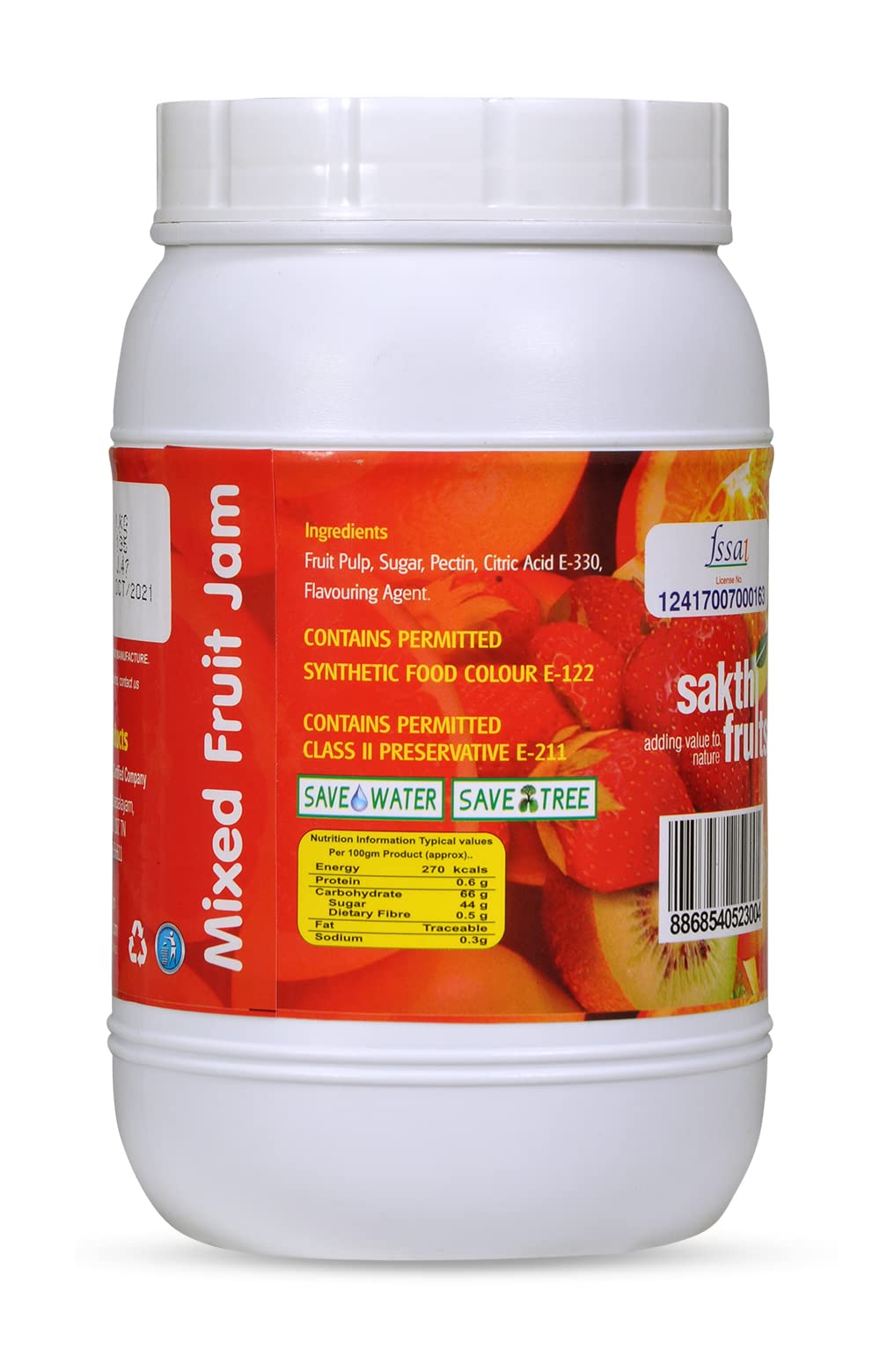 Chellam Mixed Fruit Jam 1 kg jar : Amazon.in: Grocery & Gourmet Foods