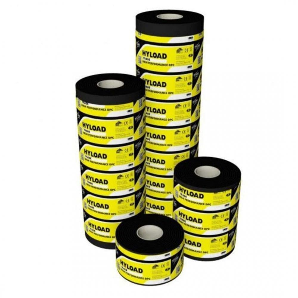 IKO Hyload Trade Damp Proof Course – 450mm x 20m Roll – Durable DPC for Brick and Block Walls