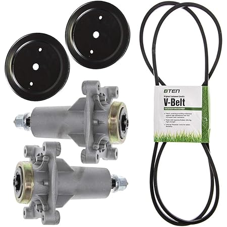 Amazon Com 8ten Deck Spindle Belt Kit For Husqvarna 2246ls 2346xls Yta22v46 Yth20k46 Yth224t Yth22v46 Yth18k46 Yth22v46xls Patio Lawn Garden