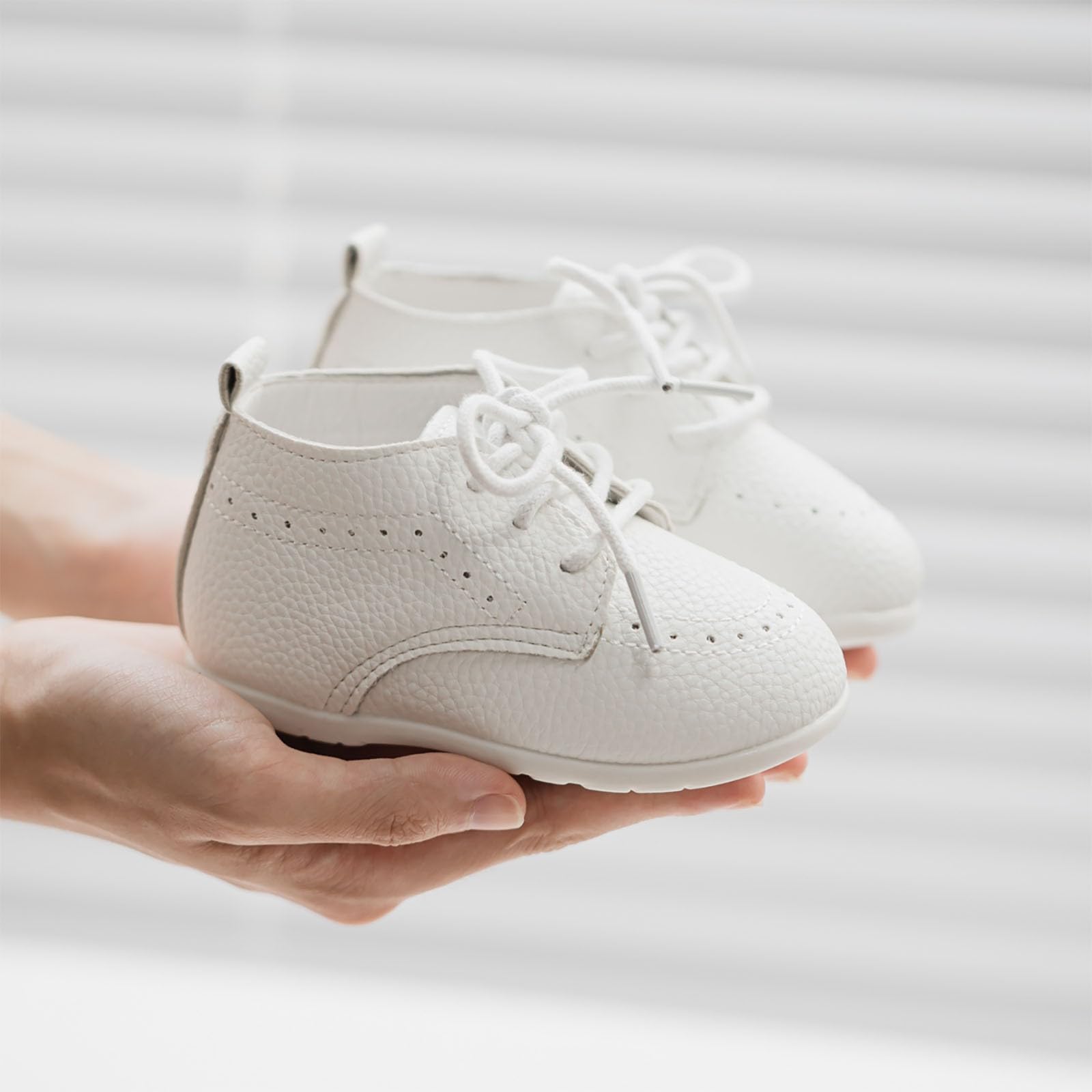 Genérico Zapatos Primavera otoño para Caminar Estilo británico Casual recién Nacidos Antideslizante