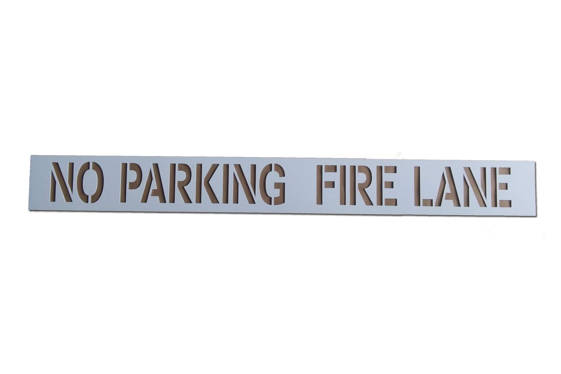 Buy Curb N Sign Reusable Fire Lane Stencil 4 Inch Premium No Parking