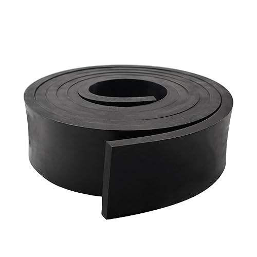 Miniatura 3 de DEVNOL Tira de goma de 12 (.500 pulgadas) de grosor x 3 pulgadas de ancho x 10 pies de largo, grado 65A para junta, protección de superficie, sellado