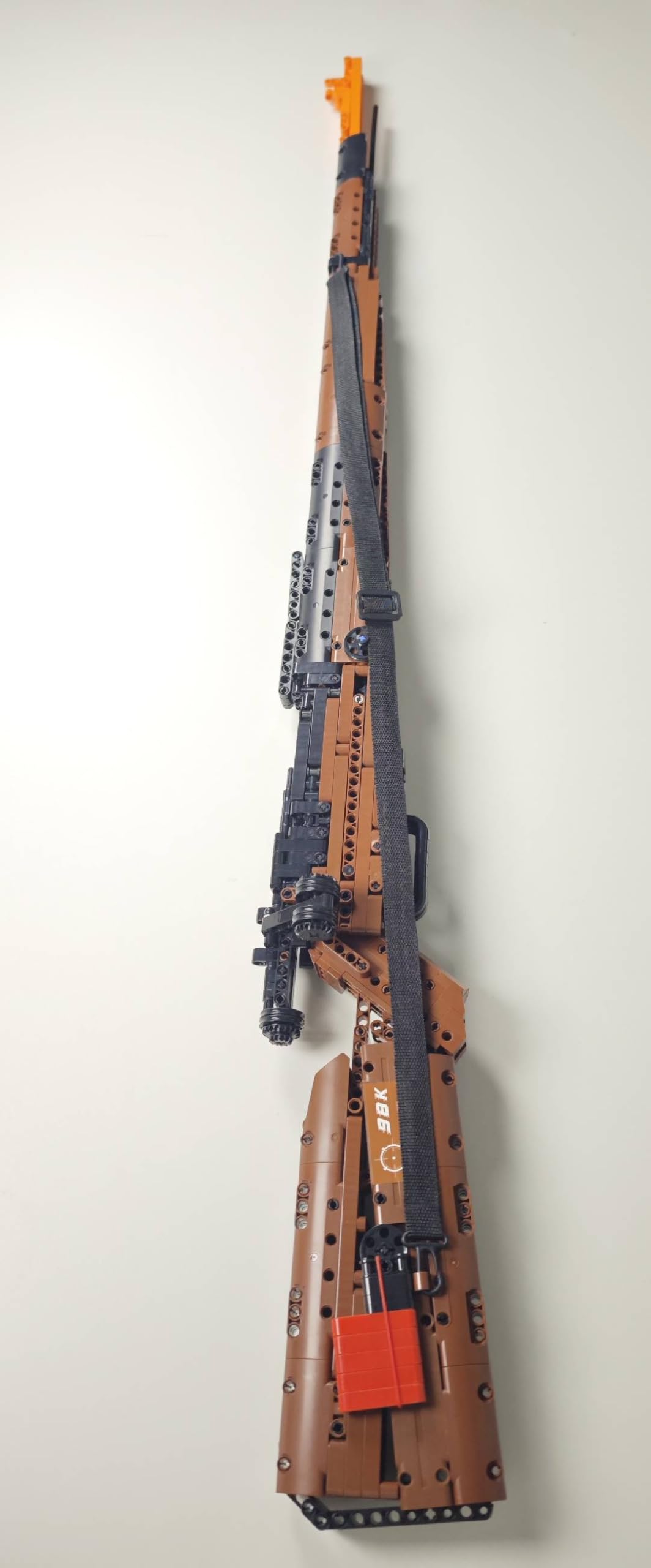 Sosuy Kar98k Fusil Bloques de Construcción, Pistola Armas Modelo Realista Disparable DIY 1025 Piezas para Adultos y Adolescentes 8+, Colección Militar para Aficionados, Regalo para Hombres y Niños
