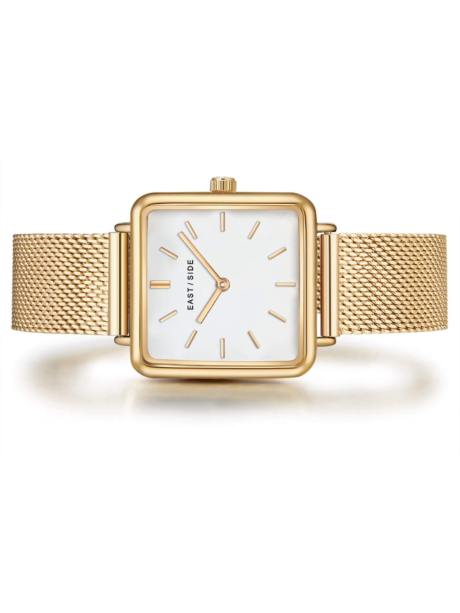 Eastside Damen Uhr Metall-Legierung gelbgold Quarzwerk