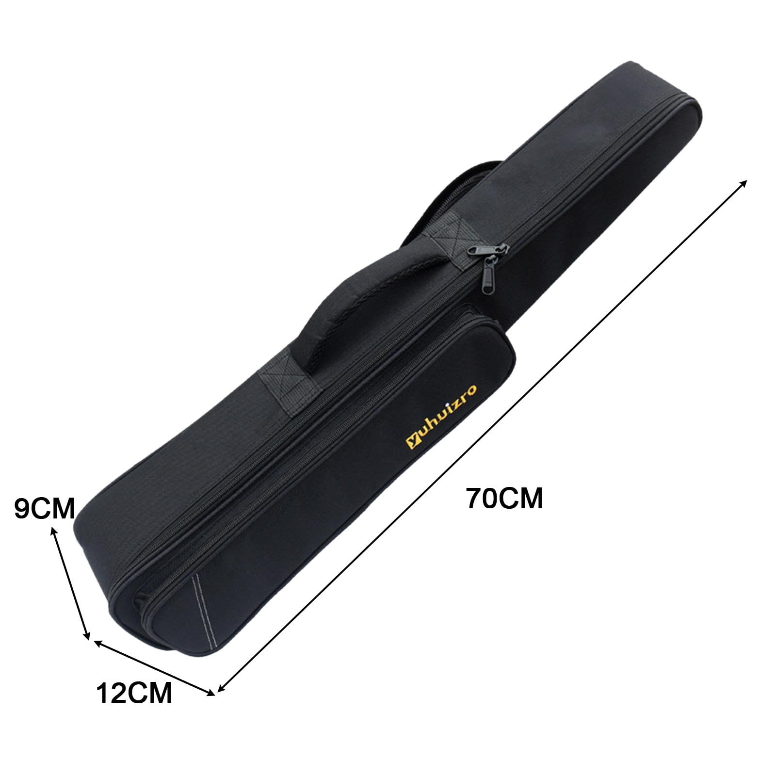 Perfeclan Étui pour clarinette pour Saxophone Soprano, étui droit pour Saxophone Soprano, protection étanche avec poignée, sac de transport pour la Performance, noir