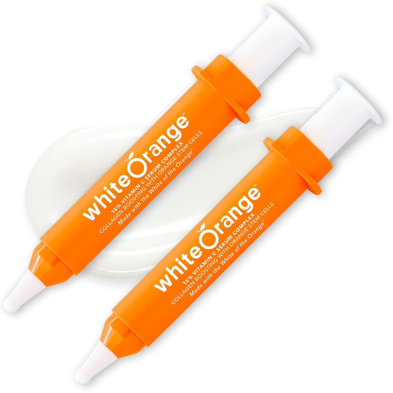 White Orange The Only Vitamin C Serum Made with White Part of Orange, Anti Aging, THDA Hyaluronic Acid Vitamin E OrangeStem®, Hydrating & Brightening