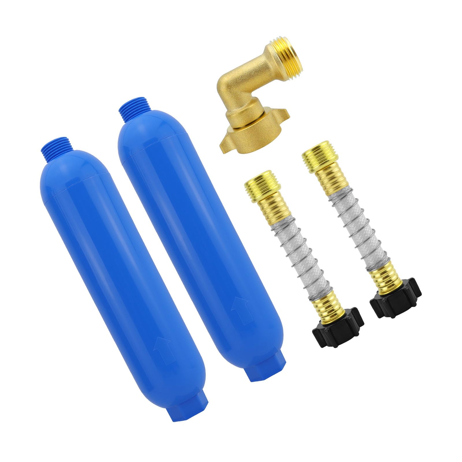 Filtro dell'acqua con tubo flessibile, set da 5 pezzi