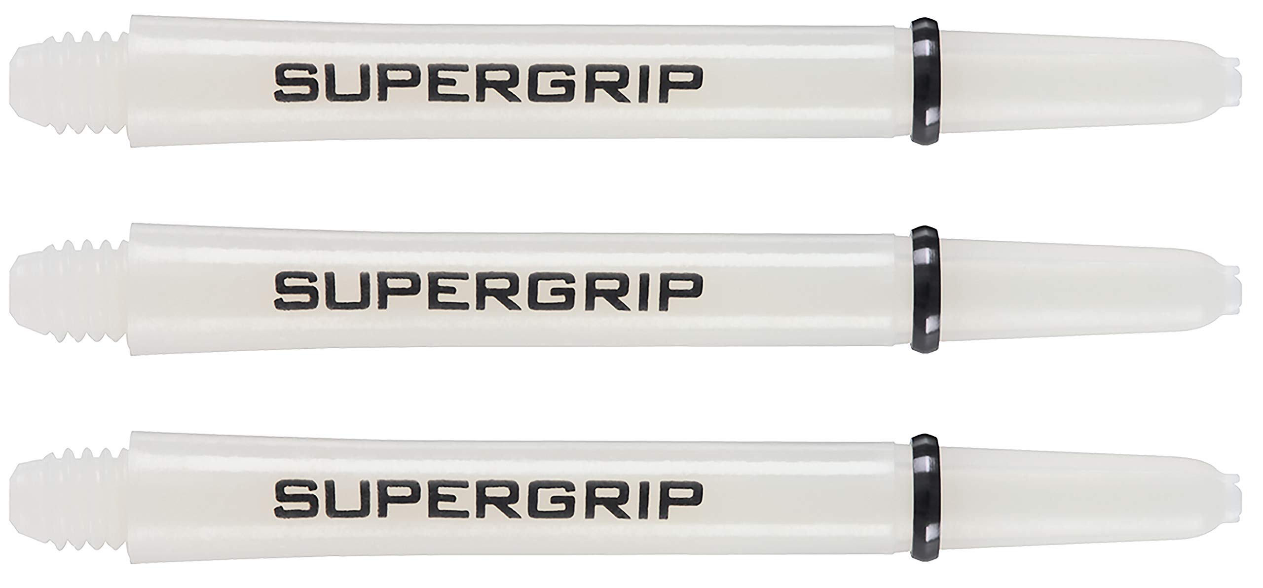 Harrows Supergrip Dart Shafts - White - Short - 5 Set (15 Stems)