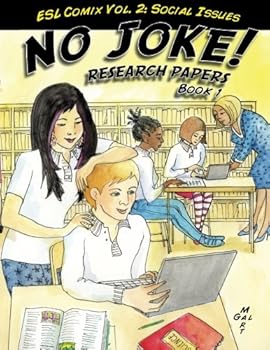 Paperback No Joke!: Book 1: Social Issues Research Papers (ESL Comix) Book