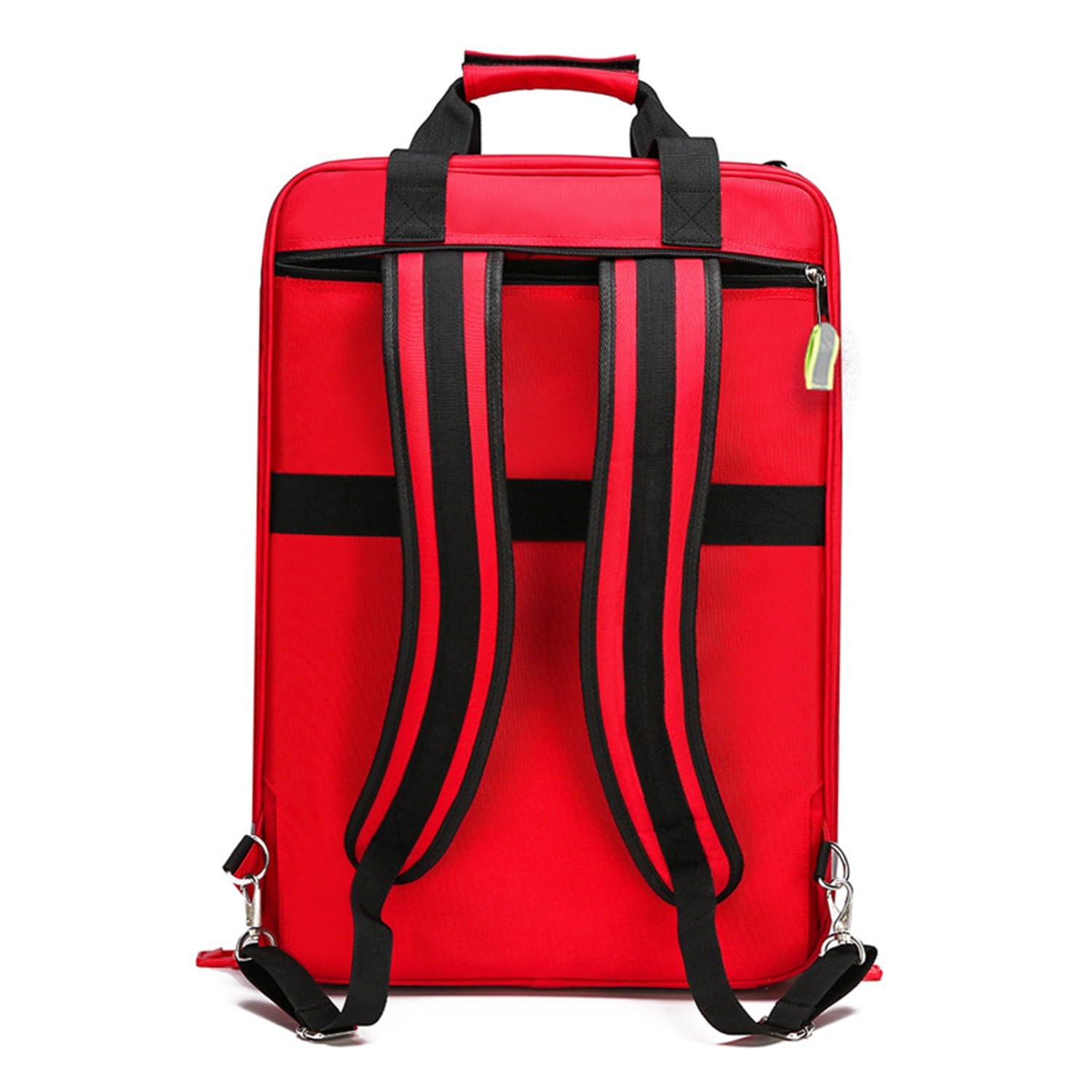 Zaino Emergenza A Rotelle con Carrello Staccabile, Zaino Infermiere Domiciliare, Borsa Medica Sportiva, Borsa Primeros Auxilios Vacia, Kit di Pronto Soccorso per Casa E Lavoro with Pull Rod